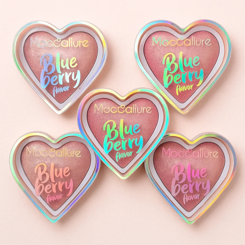 Mocallure blue berry highlighter (6 Pcs) Set Mocallure