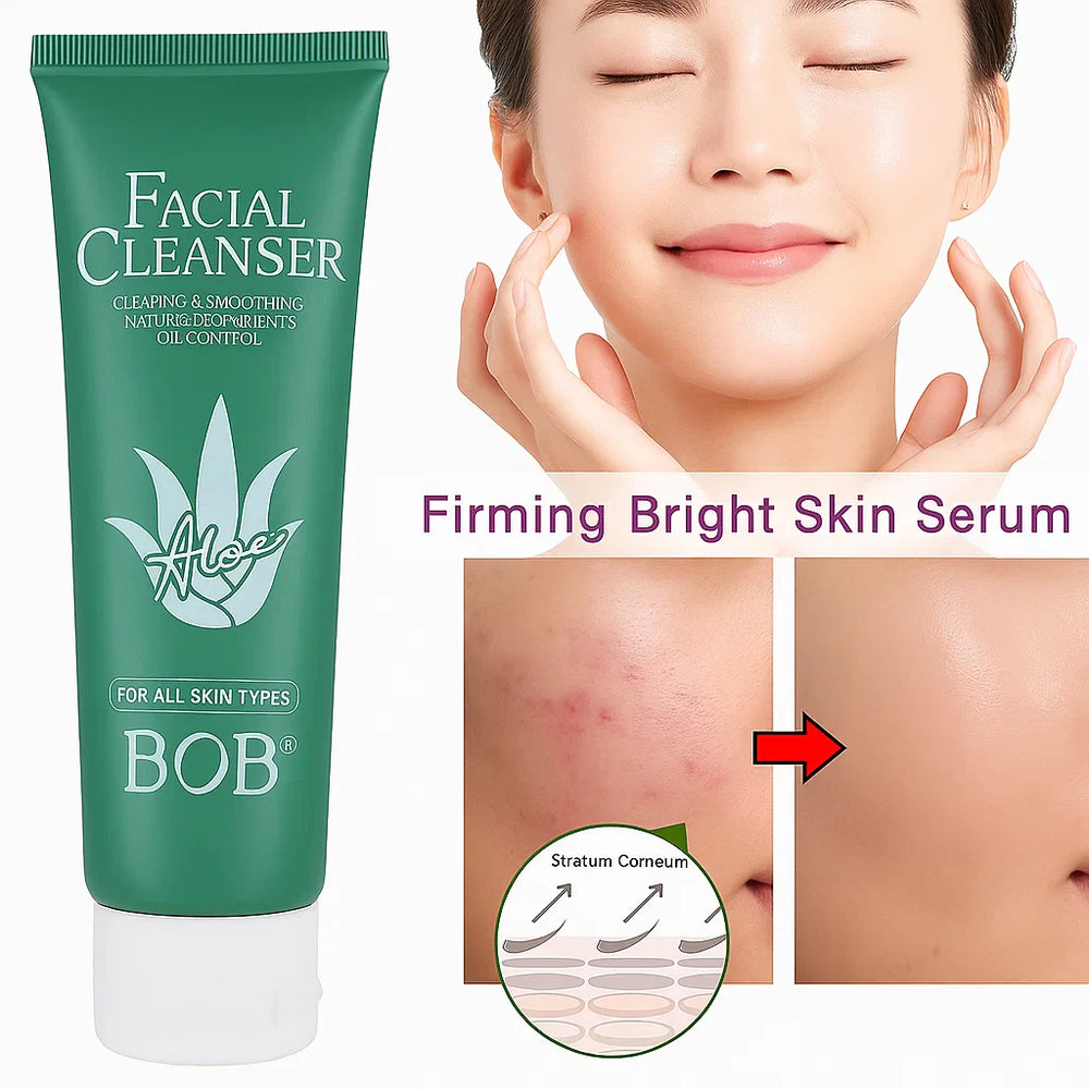 Bob Aloe Vera Facial Cleanser Nourishing Glowing Moisturizing Oil Bob