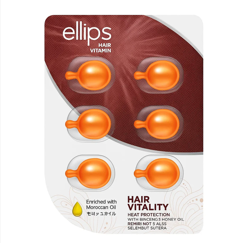 Ellips Hair Vitality Hair Vitamin Capsules - 6 Pcs Ellips