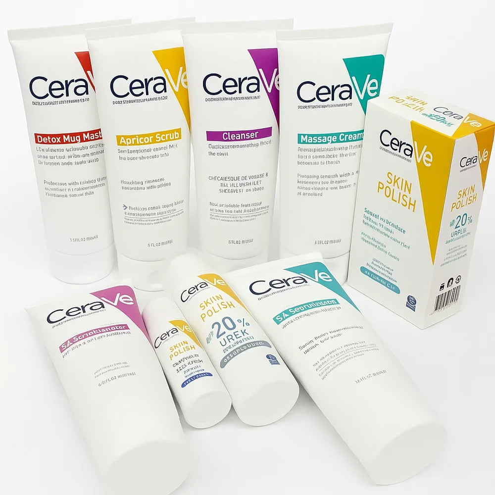 Cerave Full Facial Set with Skin Polish CeraVe