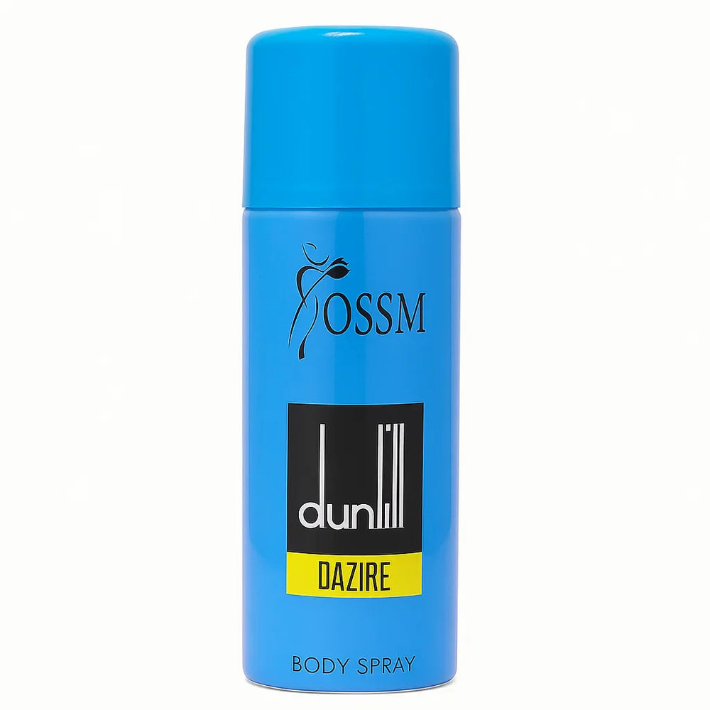 Hossm Dunlill Dazire Blue Body Spray Hossm