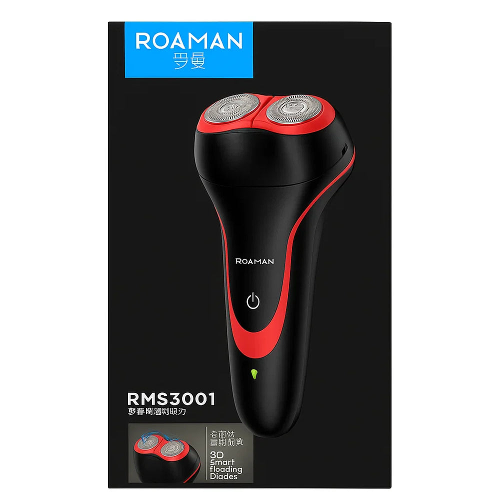 Roaman RMS-3001 3D Smart Floating Blades Shaver Roaman