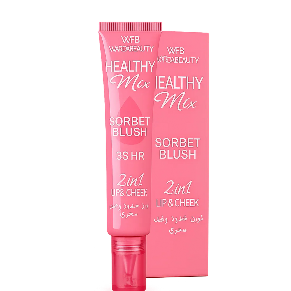 Warda Beauty 2 in 1 Sorbet Blush For lip & Cheeks - 40ml Warda Beauty