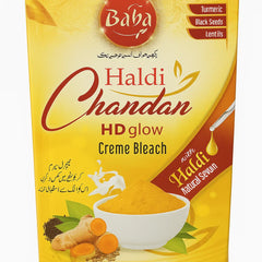 Baba Haldi Chandan Creme Bleach with Haldi Natural Serum Baba