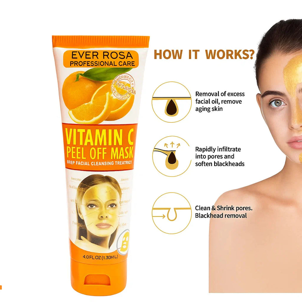 Ever Rosa Vitamin C Peel‑Off Mask – 130 ml Ever Rosa