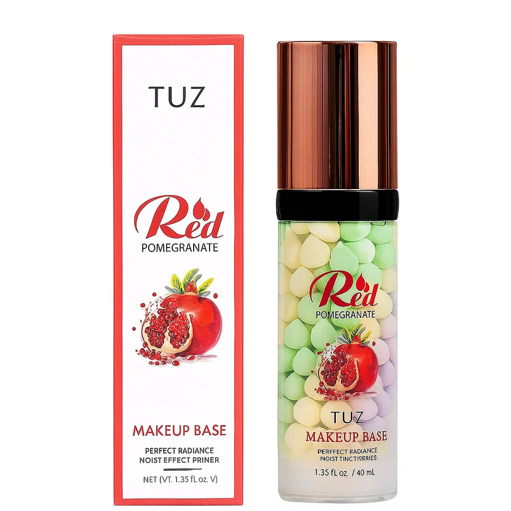 TUZ Red Pomegranate Makeup Base Perfect Repair Multi‑Effects Primer – 40 ml Tuz