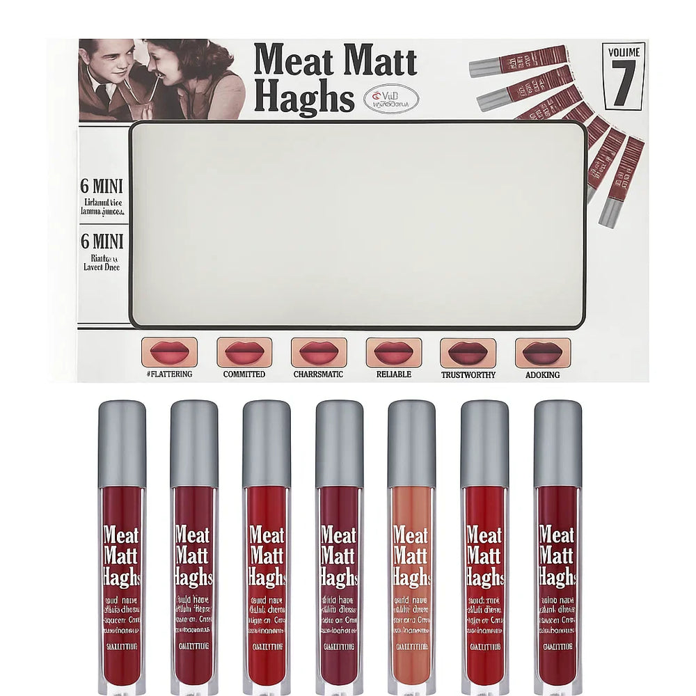 Meat Matte Lip Gloss 7‑in‑1 Meat Matt Haghs