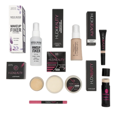 Huda Beauty Makeup Deal + Miss Rose Fixer Huda Beauty