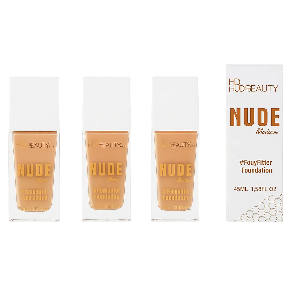 HD Huda Beauty Matt Nude Medium Foundation - 45ml Huda Beauty