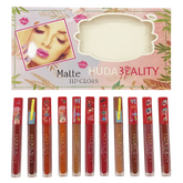 12 Pcs Huda Beauty Matte Liquid Lip Gloss Huda Beauty