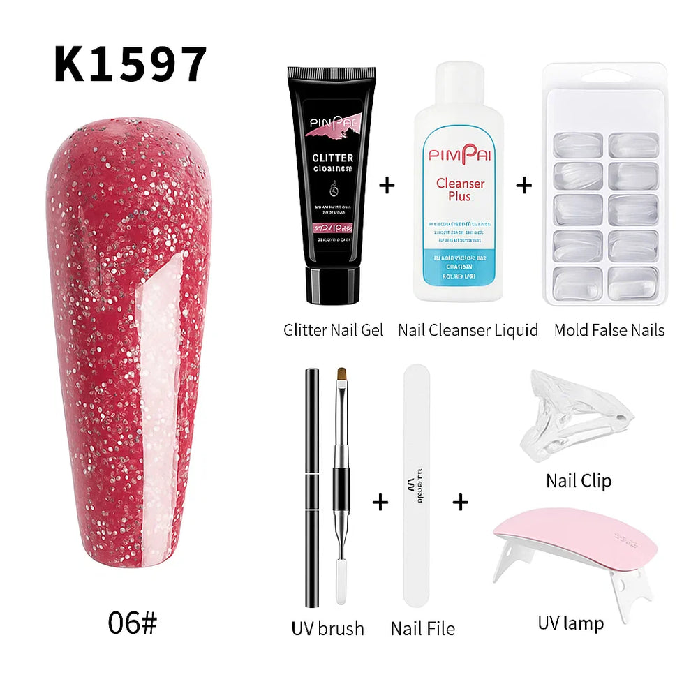 Poly Gel Nail Kit K197 Cosmia