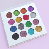 Miss Rose Glitter Eyeshadow Palette - 16 Color Miss Rose