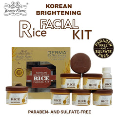 Derma Extra Shine Rice Facial Kit Derma Extra Shine