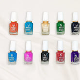 Miss Rose Permanent Nail Polish – Pack of 12 Miss Rose