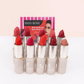 Miss Rose Lipsticks - 10 Pcs Set Miss Rose