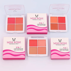 Miss Rose 4 in 1 Blush Palette Miss Rose
