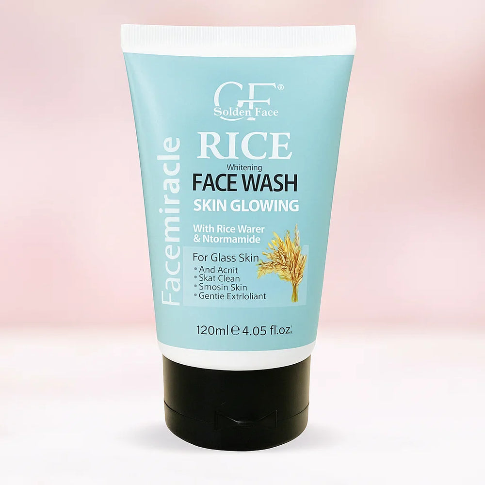 Golden Face Rice Creamy Face Wash - 120ml Golden Face