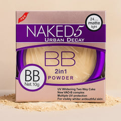 Naked5 Urban Decay 2 in 1 Compact Powder - 10g Naked5