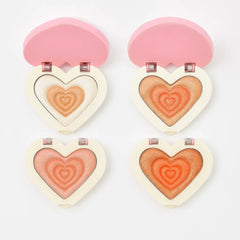 Billion Heart Due Kit - Highlighter & Eyeshadow Billion Beauty