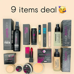 Huda Beauty Complete Makeup Deal – 9 Pcs Set Huda Beauty