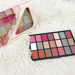 Miss Rose Eyeshadow Palette - 21 Colors Miss Rose