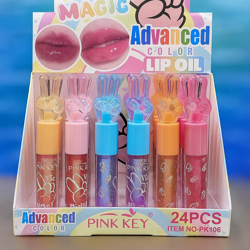 PINK KEY Magic Transparent Lip Oil Pink Key