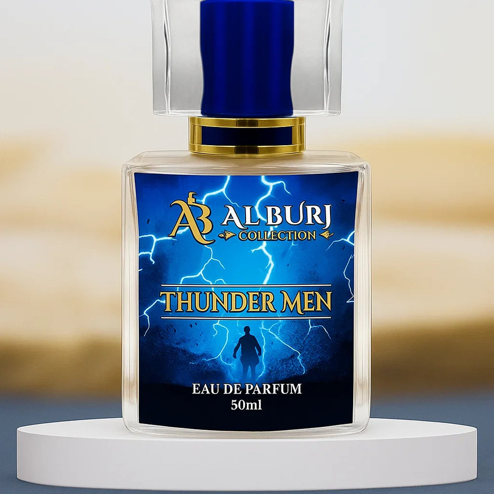 Al Burj Collection THUNDER MEN Eau De Parfum – 50ml Al Burj