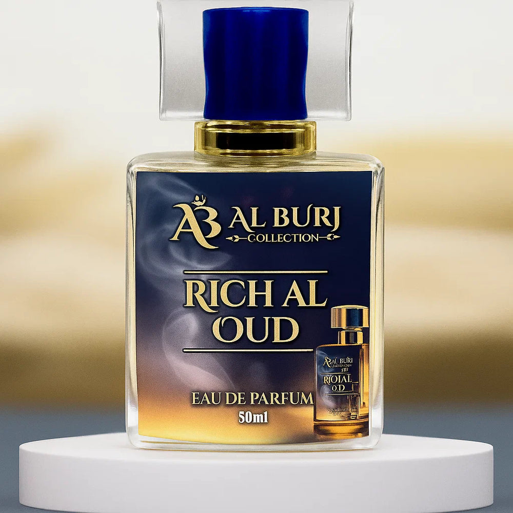 Al Burj Collection RICH AL OUD Eau De Parfum – 50ml Al Burj
