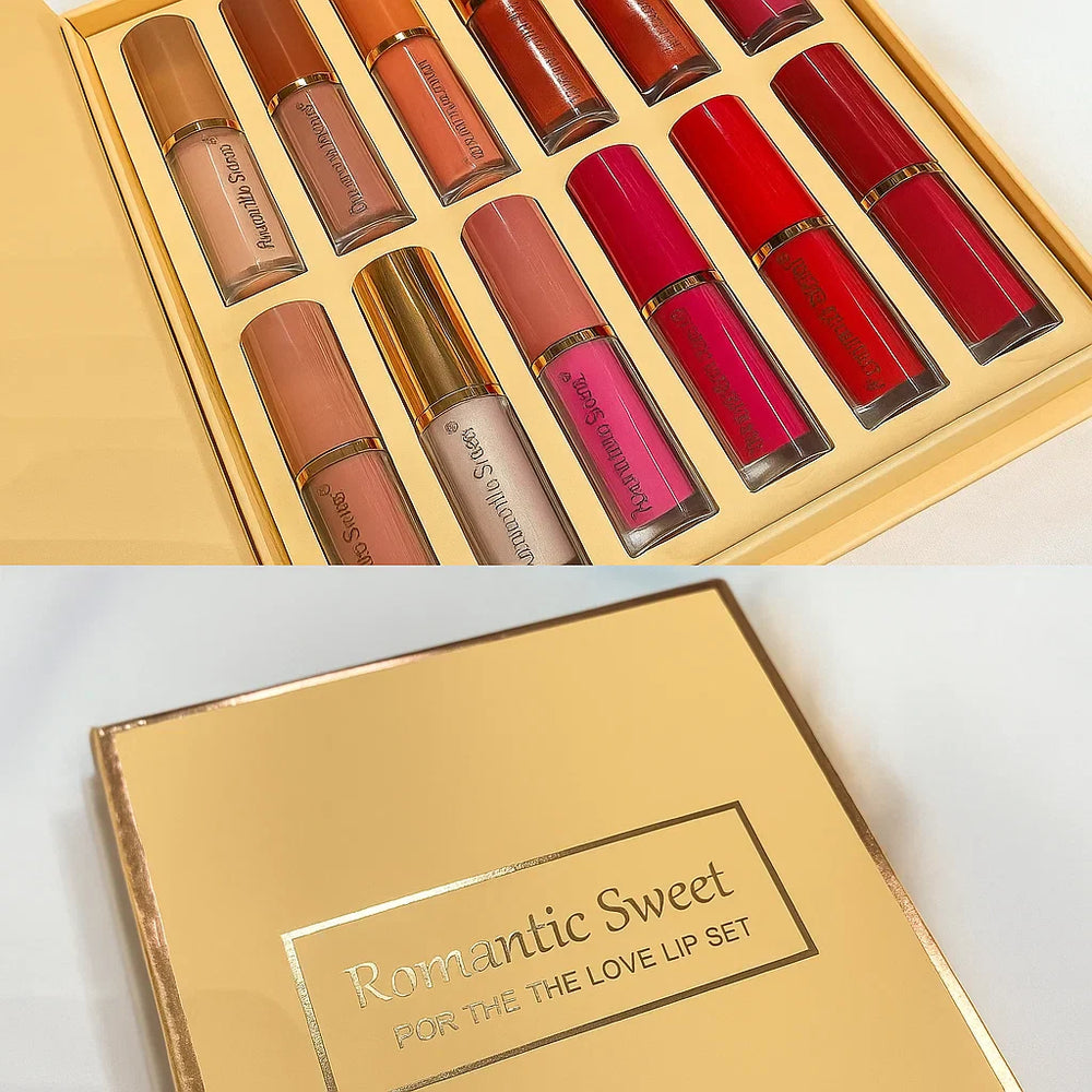 Romantic Sweet Lip Gloss – PACK OF 12 ROMANTIC SWEET