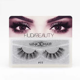 Huda Beauty Mink 3D Eyelashes – Luxurious Volume & Flawless Glam Huda Beauty