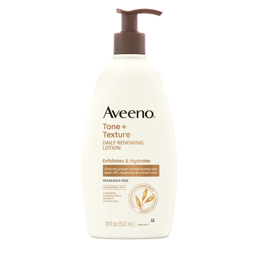 Aveeno Tone + Texture Renewing Lotion – For Sensitive Skin - 354ml Aveeno