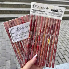 Flarmor Perfect Lip Liner Pencil 12Pcs Flormar