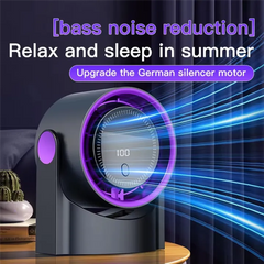 Desktop Circulating USB Rechargeable Cooling Fan Each Cosmia.pk