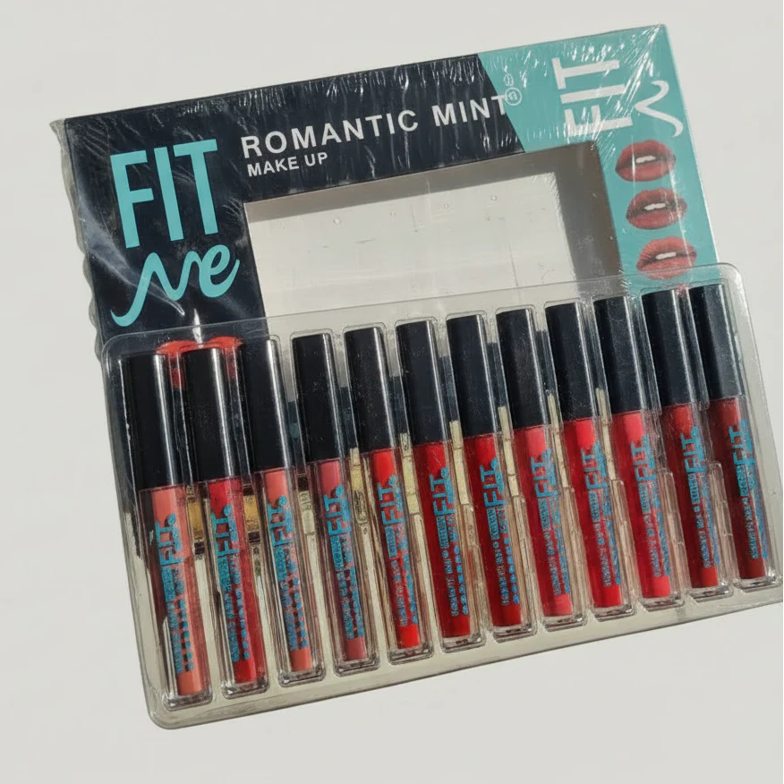 Romantic May Fitme Lip gloss Pack of 12 Romantic May