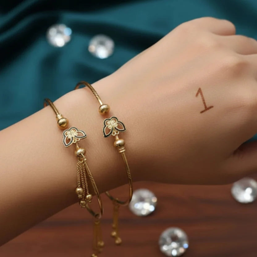 2-Piece Bangles Set – Elegant and Beautiful Cosmia