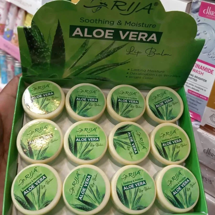 Rija Aloe Vera Lip Balm (6Pcs) Rija
