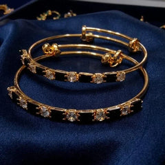 Adjustable Gold Bangles Cosmia.pk