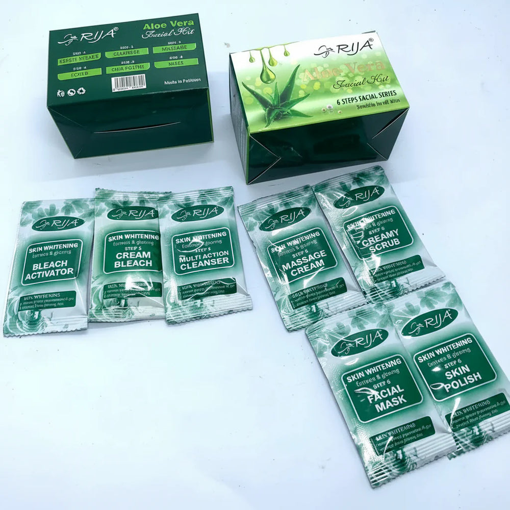 Rija Aloe Vera Facial Kit for Skin Brightening Rija