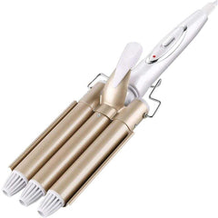 3 Rods Hair Waver – Professional Triple Barrel Styler Cosmia.pk