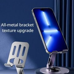 Full Metal Mobile Phone Stand 360° Rotating Aluminum Alloy Cosmia.pk