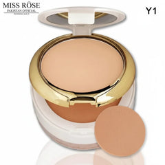 MISS ROSE (3 in 1) Professional 3D Pearl Whitening Compact & Loose Powder - 45g Miss Rose
