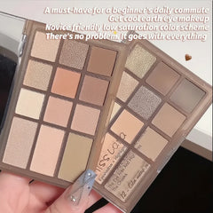Miss Lara 12-Color Eyeshadow Palette Miss Lara
