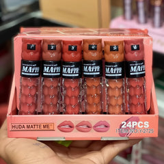 Huda Matte Me Fashion Color Matte Lip Gloss Huda Matte Me