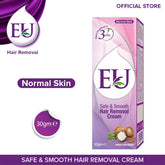EU Safe & Smooth Normal Skin Hair Removal Cream 30g EU
