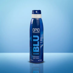 Opio Blu Deodorant Body Spray for Men (200ml) Opio