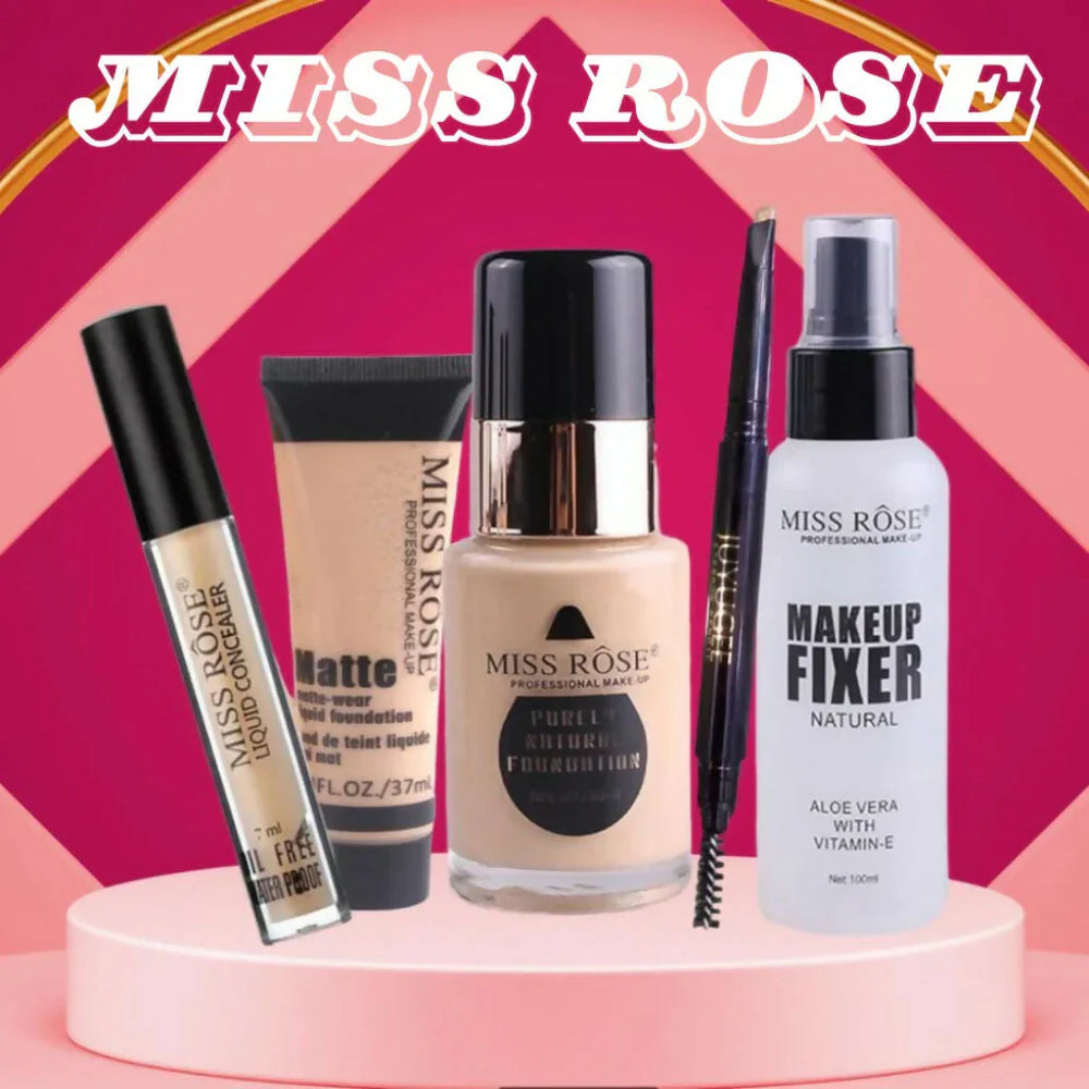 Miss Rose Makeup Set - 5-in-1 Deal Miss Rose