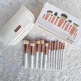 12 Pcs BH Cosmetics Rose Romance Brush Set BH Cosmetics