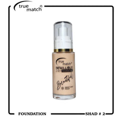 True Match Infaillible Sweat and Heat Proof Foundation True match
