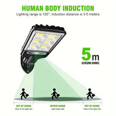 200W Solar-Powered Outdoor Street Light with Transparent LED Cosmia.pk