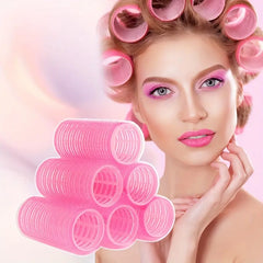 Plastic Hair Rollers for Easy Styling - 6 Pcs Cosmia.pk
